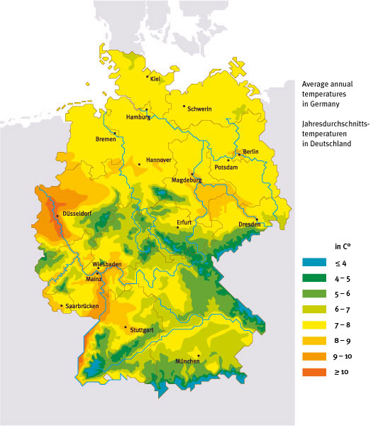 A Manual for Germany Un manuale per la Germania Il clima
